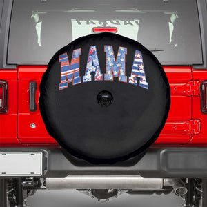 American Mama Spare Tire Cover 4th of July TS10 Black Print Your Wear