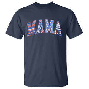 American Mama T Shirt 4th of July TS10 Navy Print Your Wear