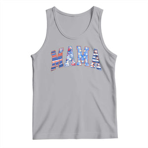 American Mama Tank Top 4th of July TS10 Athletic Heather Print Your Wear