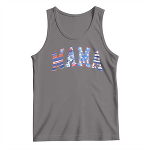 American Mama Tank Top 4th of July TS10 Deep Heather Print Your Wear