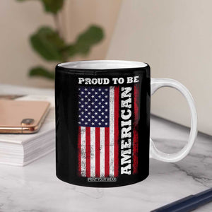 American Patriot Coffee Mug US Citizen Est 2025 Proud To Be American TB09 Print Your Wear