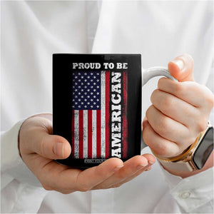 American Patriot Coffee Mug US Citizen Est 2025 Proud To Be American TB09 Print Your Wear