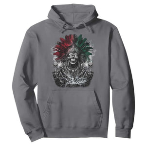 Ancient Aztec King Hoodie Calabera Azteca Mexican Skull Skeleton TS10 Charcoal Print Your Wear