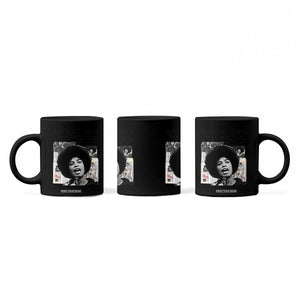 Angela Davis Coffee Mug Raise Your Voice Revolutionary Power Liberation TS02 Print Your Wear