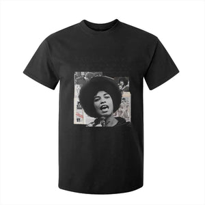 Angela Davis T Shirt For Kid Raise Your Voice Revolutionary Power Liberation TS02 Black Print Your Wear