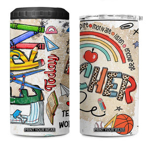 Aries Zodiac 4 in 1 Can Cooler Tumbler Astrology Horoscope Birthday Gift For Aries Women Men TB02 One Size: 16 oz Colorful Print Your Wear