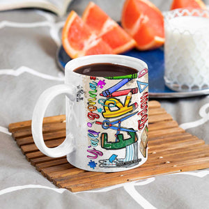 Aries Zodiac Coffee Mug Astrology Horoscope Birthday Gift For Aries Women Men TB02 Print Your Wear