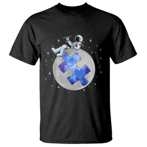 Autism Awareness Astronaut T Shirt Space Stars Autistic Kids Sped Teacher TS10 Black Print Your Wear
