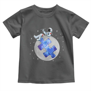 Autism Awareness Astronaut Toddler T Shirt Space Stars Autistic Kids Sped Teacher TS10 Dark Heather Print Your Wear