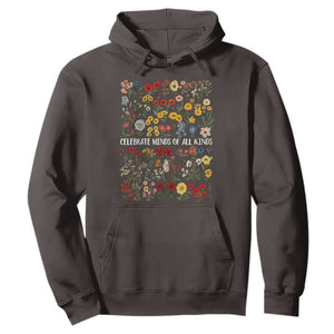 Autism Awareness Hoodie Neurodiversity Celebrate Minds of All Kinds TS10 Dark Chocolate Print Your Wear