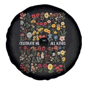 Autism Awareness Spare Tire Cover Neurodiversity Celebrate Minds of All Kinds TS10 Print Your Wear