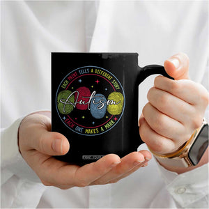Autism Coffee Mug Fingerprint Autism Each Print Tells A Different Story TS09 Print Your Wear