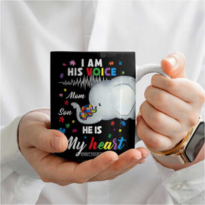 Autism Mom Gifts Coffee Mug Autistic Kid Parents Mothers Day Autism Awareness TB10 Print Your Wear