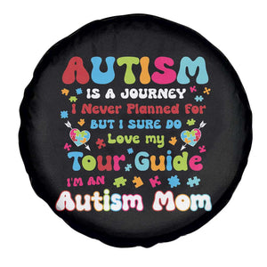 Autism Mom's Journey Spare Tire Cover TS10 Print Your Wear