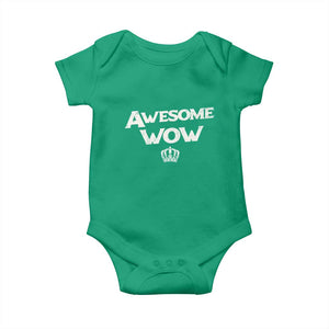 Awesome Wow Baby Onesie Alexander Hamilton Lover TS10 Irish Green Print Your Wear