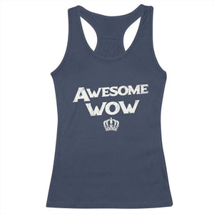 Awesome Wow Racerback Tank Top Alexander Hamilton Lover TS10 Navy Print Your Wear