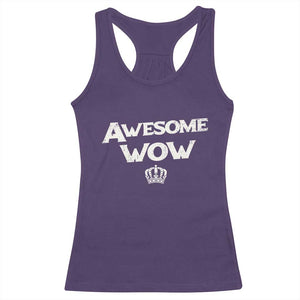 Awesome Wow Racerback Tank Top Alexander Hamilton Lover TS10 Purple Print Your Wear