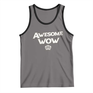 Awesome Wow Tank Top Alexander Hamilton Lover TS10 Deep Heather Black Print Your Wear