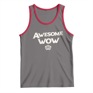 Awesome Wow Tank Top Alexander Hamilton Lover TS10 Deep Heather Red Print Your Wear