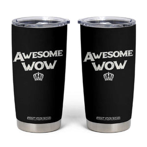 Awesome Wow Tumbler Cup Alexander Hamilton Lover TS10 Black Print Your Wear