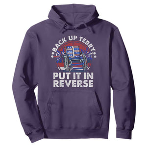 Back It Up Terry Put It In Reverse Hoodie Funny 4th Of July TS10 Purple Print Your Wear