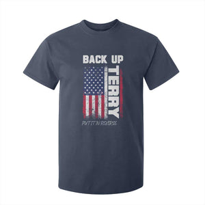 Back It Up Terry Put It In Reverse T Shirt For Kid Funny 4th of July Patriotic American Flag TS10 Navy Print Your Wear