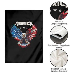 Bald Eagle Merica Garden Flag USA American Flag Patriotic 4th of July TS10 Print Your Wear