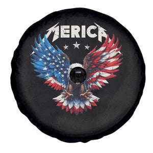 Bald Eagle Merica Spare Tire Cover USA American Flag Patriotic 4th of July TS10 Print Your Wear
