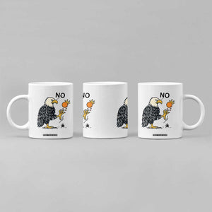 Bald Eagle No Kings In America Coffee Mug No Orange We The People Patriotic Political Statement TS02 Print Your Wear