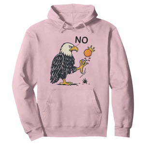 Bald Eagle No Kings In America Hoodie No Orange We The People Patriotic Political Statement TS02 Light Pink Print Your Wear