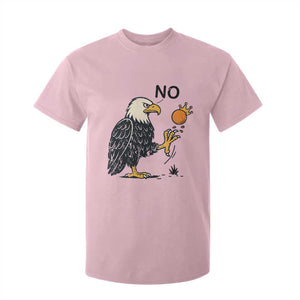 Bald Eagle No Kings In America T Shirt For Kid No Orange We The People Patriotic Political Statement TS02 Light Pink Print Your Wear