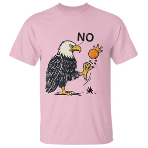 Bald Eagle No Kings In America T Shirt No Orange We The People Patriotic Political Statement TS02 Light Pink Print Your Wear