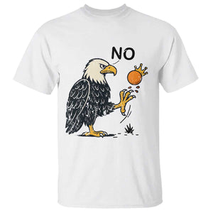 Bald Eagle No Kings In America T Shirt No Orange We The People Patriotic Political Statement TS02 White Print Your Wear
