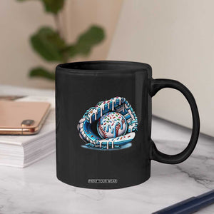 Baseball Drip Sprinkles Ice Cream Coffee Mug Ball and Glove Dripping TS02 Print Your Wear