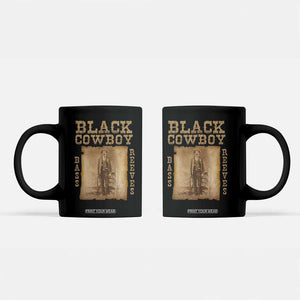 Bass Reeves Coffee Mug Black Cowboy Western Legend Vintage TS02 Black Print Your Wear