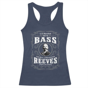 Bass Reeves Racerback Tank Top US Marshal 1875 The Real Lone Ranger American Legend TS11 Navy Print Your Wear