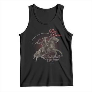 Bass Reeves Tank Top African American Cowboy Marshal Black History Month TS11 Black Print Your Wear