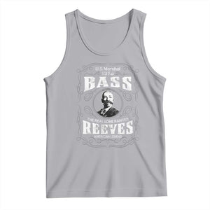 Bass Reeves Tank Top US Marshal 1875 The Real Lone Ranger American Legend TS11 Athletic Heather Print Your Wear