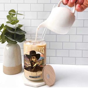 Bass Reeves True To The Badge Glass Can African American Cowboy Marshal Black History Month TS11 Print Your Wear