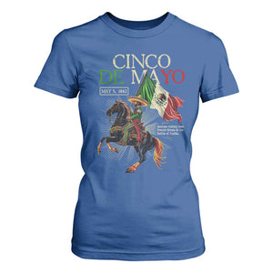 Battle of Puebla Cinco De Mayo T Shirt For Women May 5 1862 Mexican History TS10 Royal Blue Print Your Wear