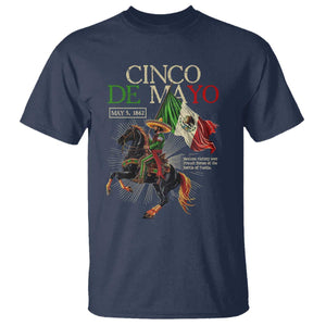 Battle of Puebla Cinco De Mayo T Shirt May 5 1862 Mexican History TS10 Navy Print Your Wear