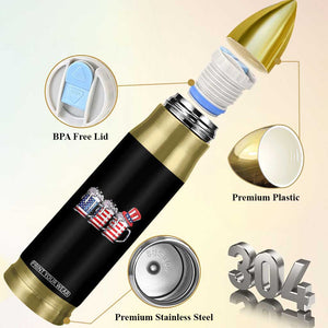 Beer American Flag 4th of July Bullet Tumbler Merica Drinking USA TS10 Print Your Wear