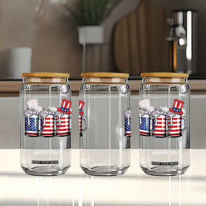 Beer American Flag 4th of July Glass Can Merica Drinking USA TS10 Print Your Wear