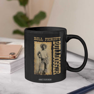Bill Pickett The Bulldogger Coffee Mug Western African American Cowboy TS11 Print Your Wear