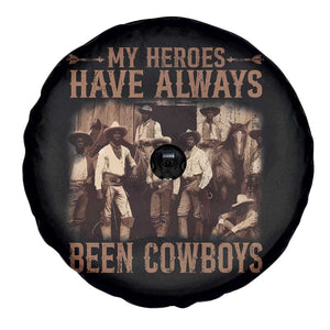 Black Cowboys Spare Tire Cover Western Rodeo Melanin Black History Texas Men TS10 Print Your Wear