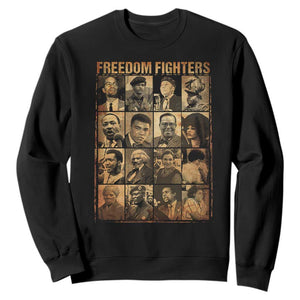 Black Freedom Fighters Sweatshirt Huey P. Newton Bobby Seale Black History Month Juneteenth TS10 Black Print Your Wear