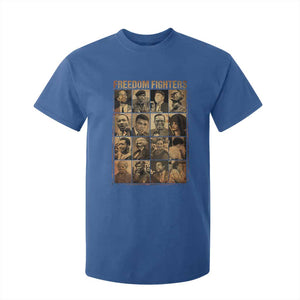 Black Freedom Fighters T Shirt For Kid Huey P. Newton Bobby Seale Black History Month Juneteenth TS10 Royal Blue Print Your Wear