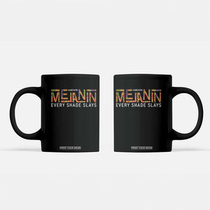 Black History Coffee Mug Melanin Kente Juneteenth Black History TS10 Black Print Your Wear