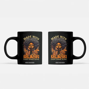 Black Women Coffee Mug Melanin Juneteenth Black History TS10 Black Print Your Wear