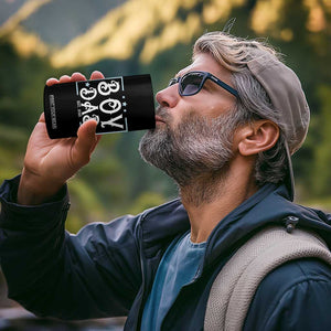 Boy Dad Est 2025 4 in 1 Can Cooler Tumbler Expect Baby Boy Son Fathers Day 2025 TS10 Print Your Wear